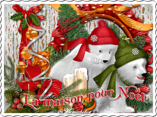 La maison pour Noël